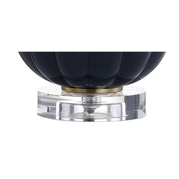 Pearl 17.5" Glass/Crystal LED Table Lamp - JONATHAN Y